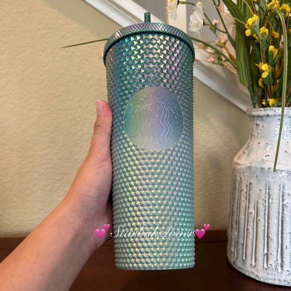 Starbucks Blue and Green Philippines Exclusive Studded Tumbler - Picture 4 of 8